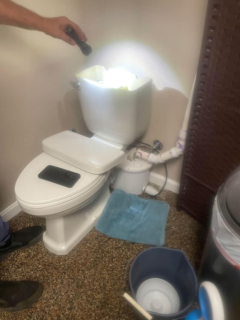 toilet installation